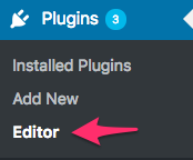 Plugin Editor